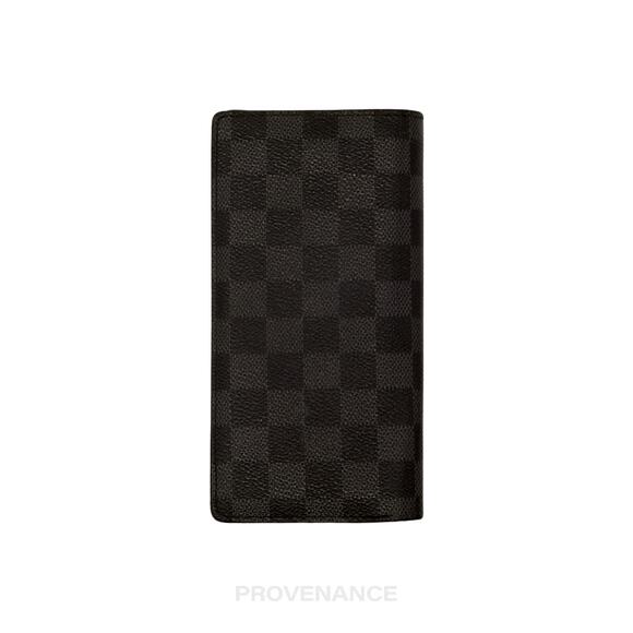🔴 Louis Vuitton Brazza Long Wallet - Damier Graphite - Picture 3 of 9